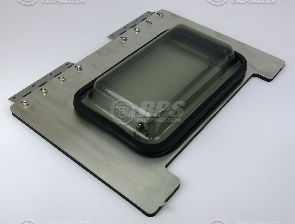 250-4051C - Lid,Recovery,Stainless Complete Assembly