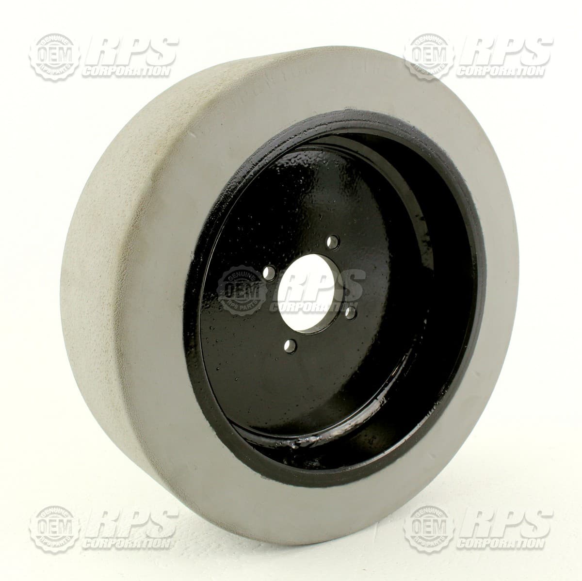 253-6191 - Wheel Assembly,Rear,3.5"W Grey Poly