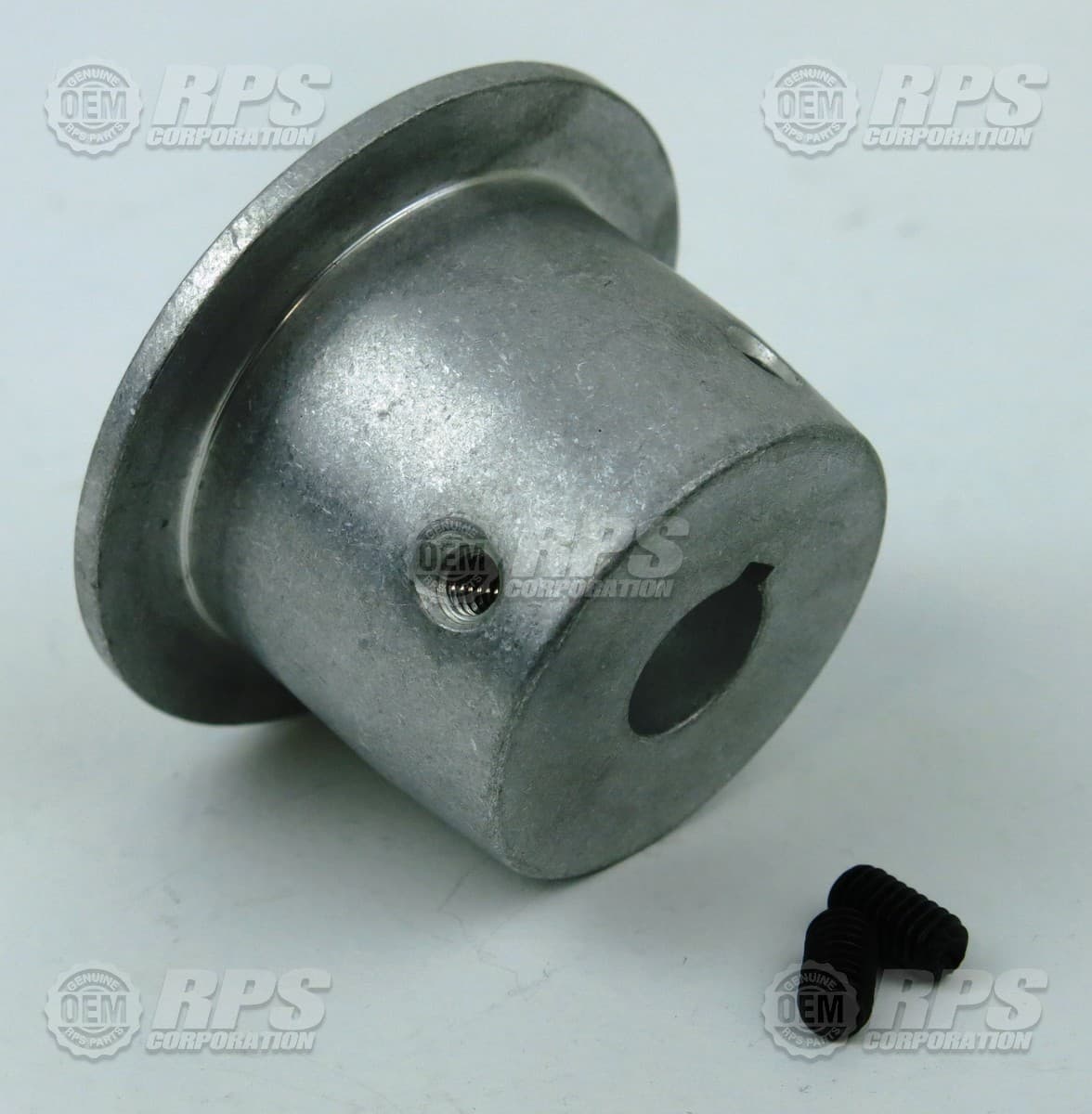 253-8370D - Idler,Cylindrical Brush w /Set Screw