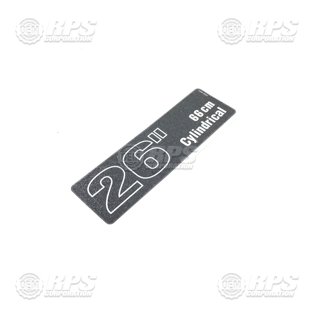 260-026C - Decal, 26 Cylindrical