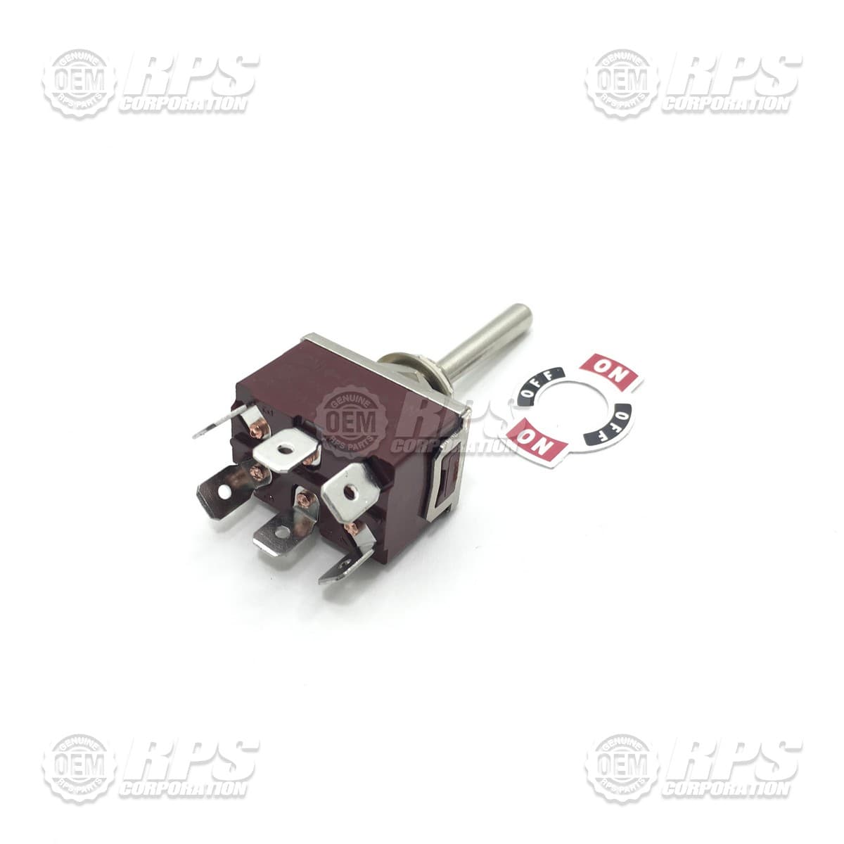 260-2832 - Switch,Toggle,DPDT,mom-off-mom, 31.75mm Handle Long Shaft