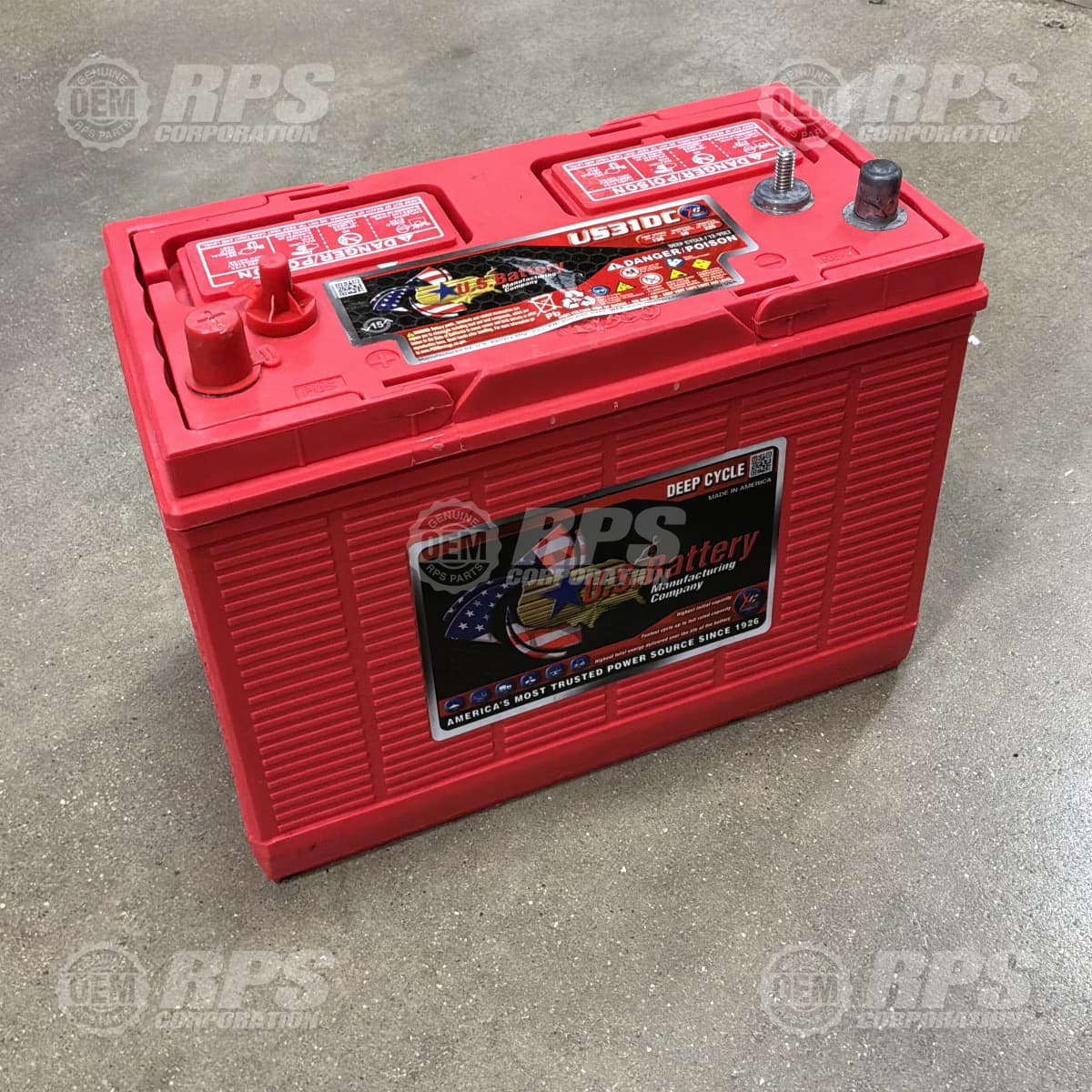 260-3109 - Battery, WET, Deep Cycle, 12v 130ah