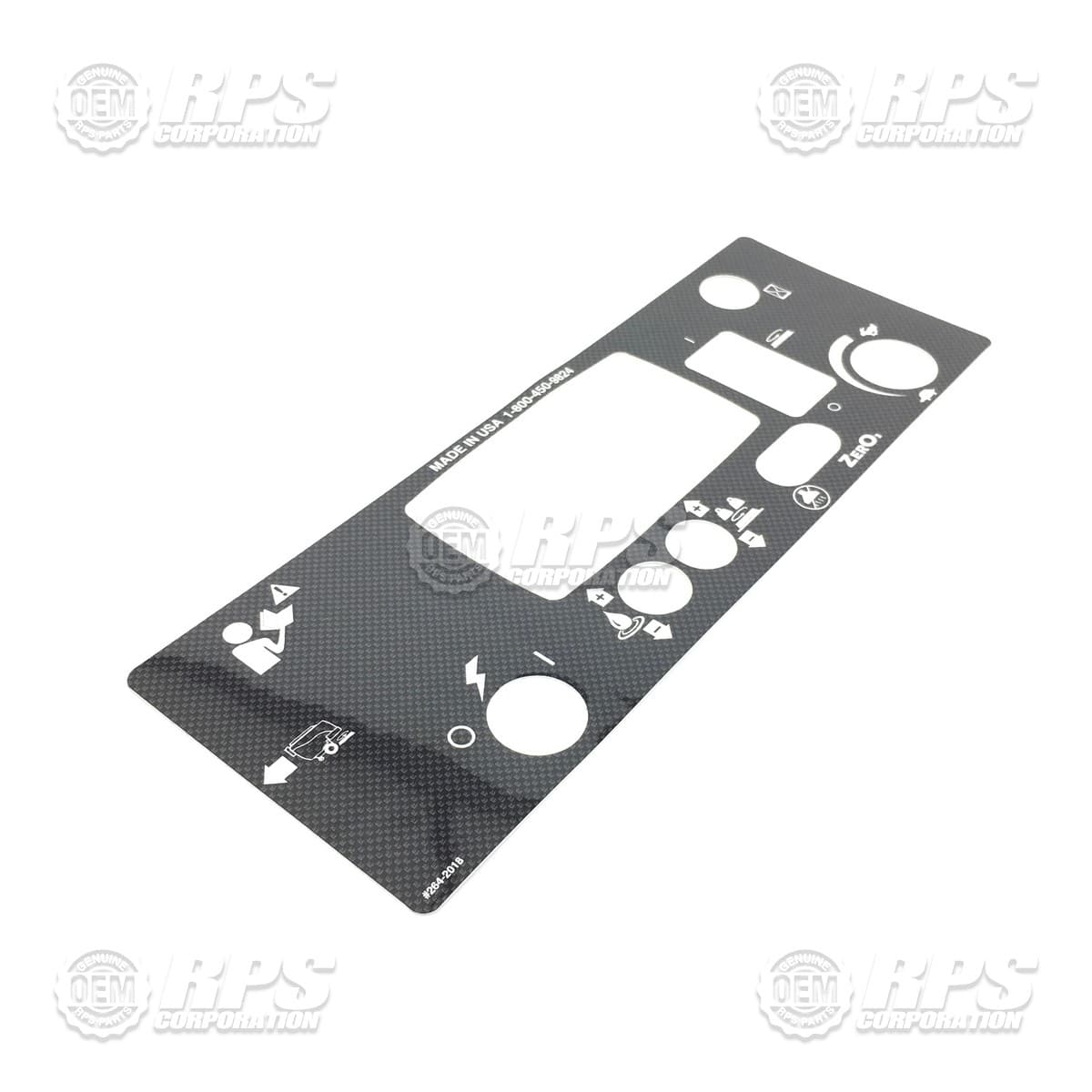 264-2018 - Decal, Control Panel, Top Hero/Mag HD