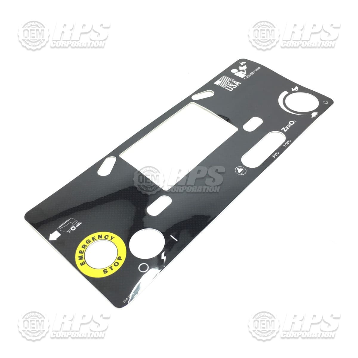 264-2026 - Decal, Control Panel, Top Touch Screen