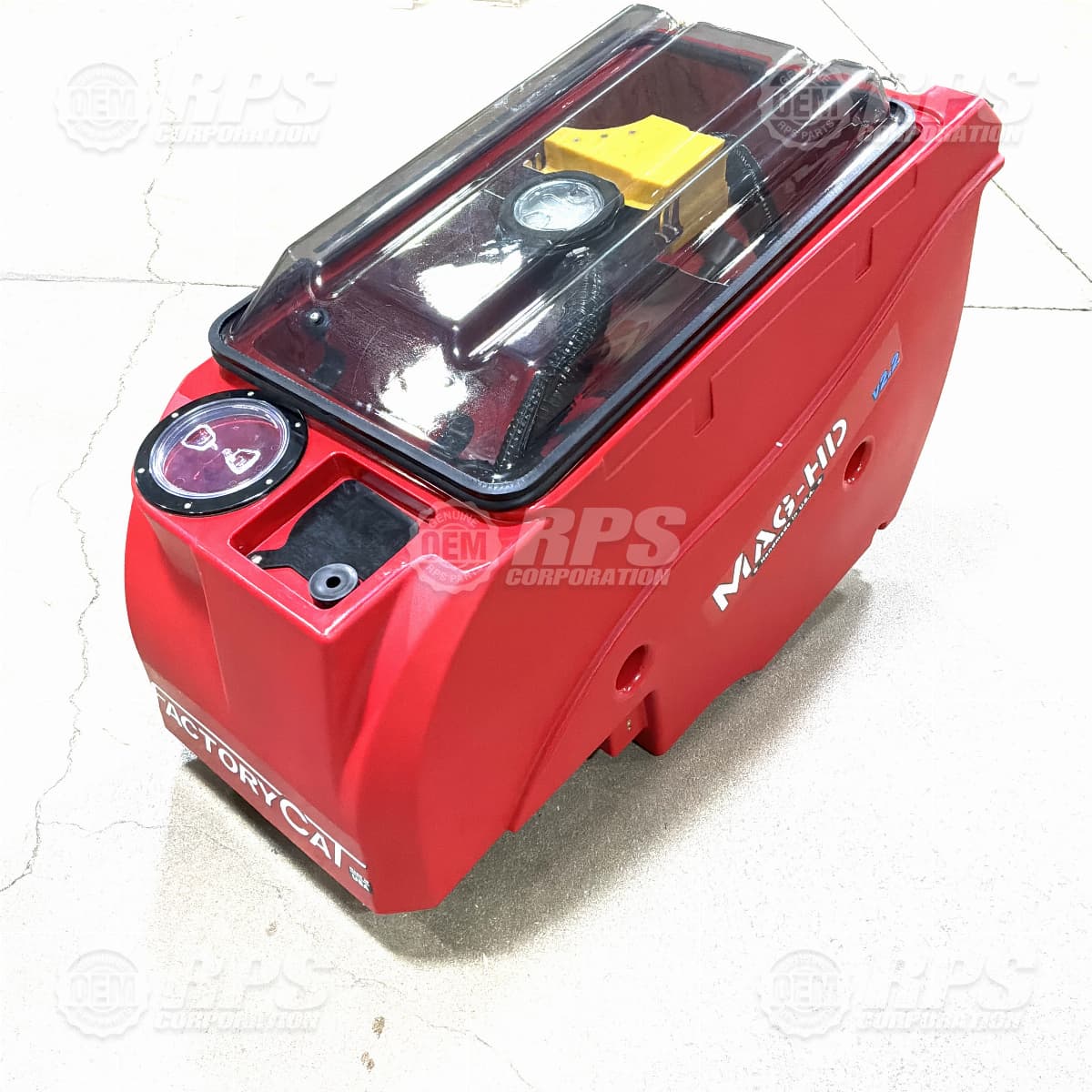 264-5151W - Tank,Solution/Recovery,Red Standard Tank, Complete