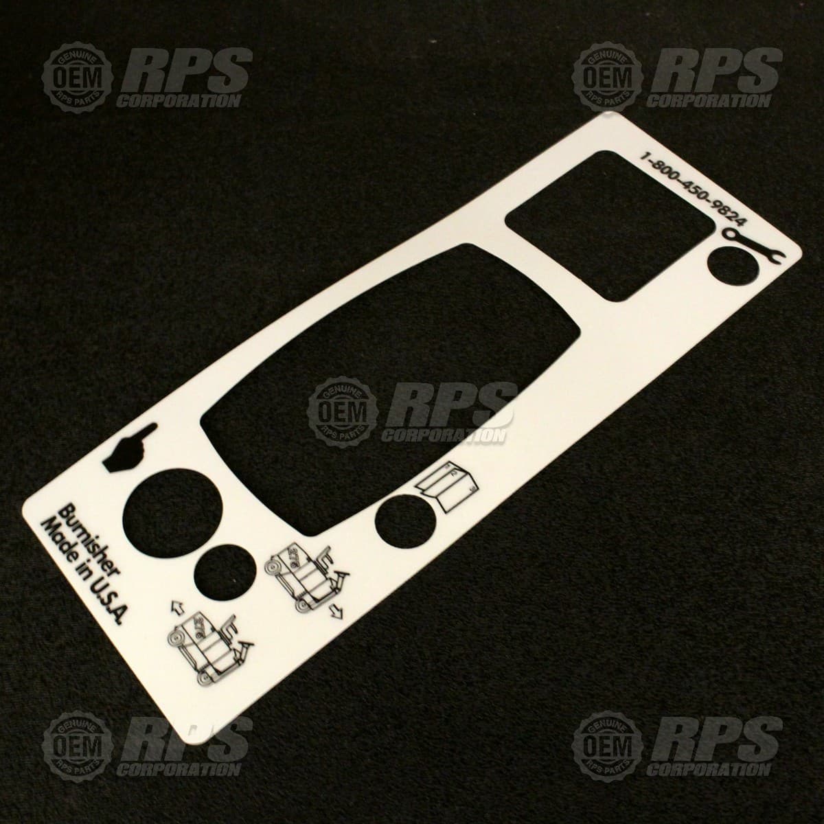 275-2013 - Decal,Control Panel Top Plate