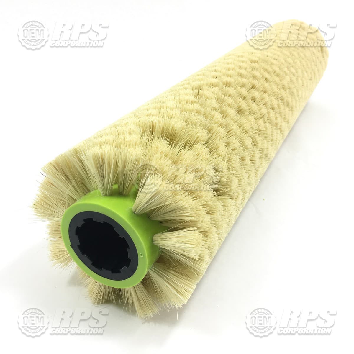 276-697T - Brush, Cyl, 27", 8-Spline Grn, 6" Dia, Tampico