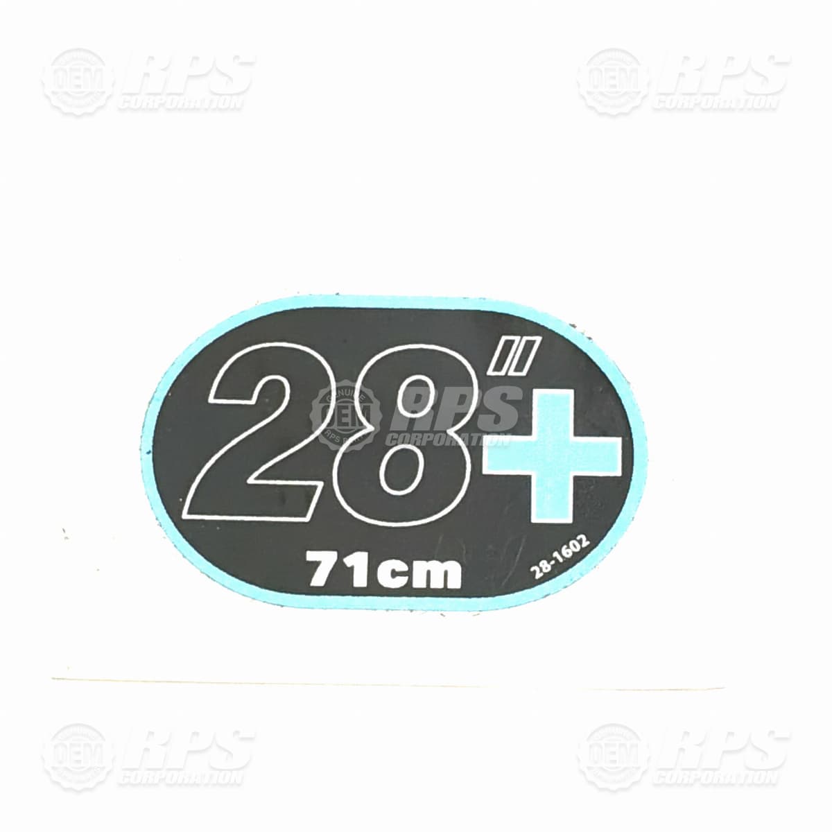 28-1602 - 28 inch + Squeegee Decal