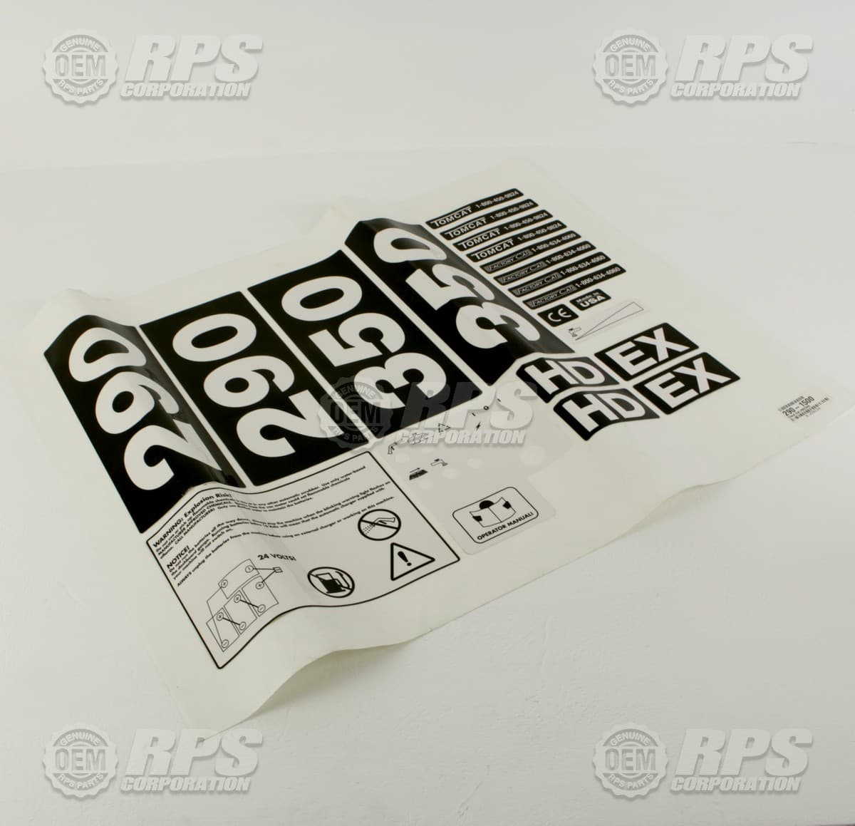 290-1500 - Decal,Set,290/350