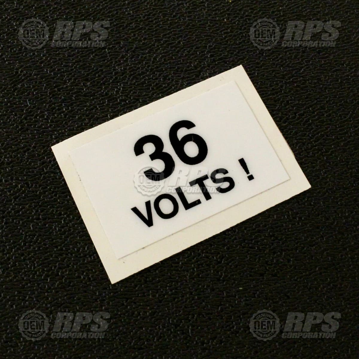 290-1506 - Decal,36V
