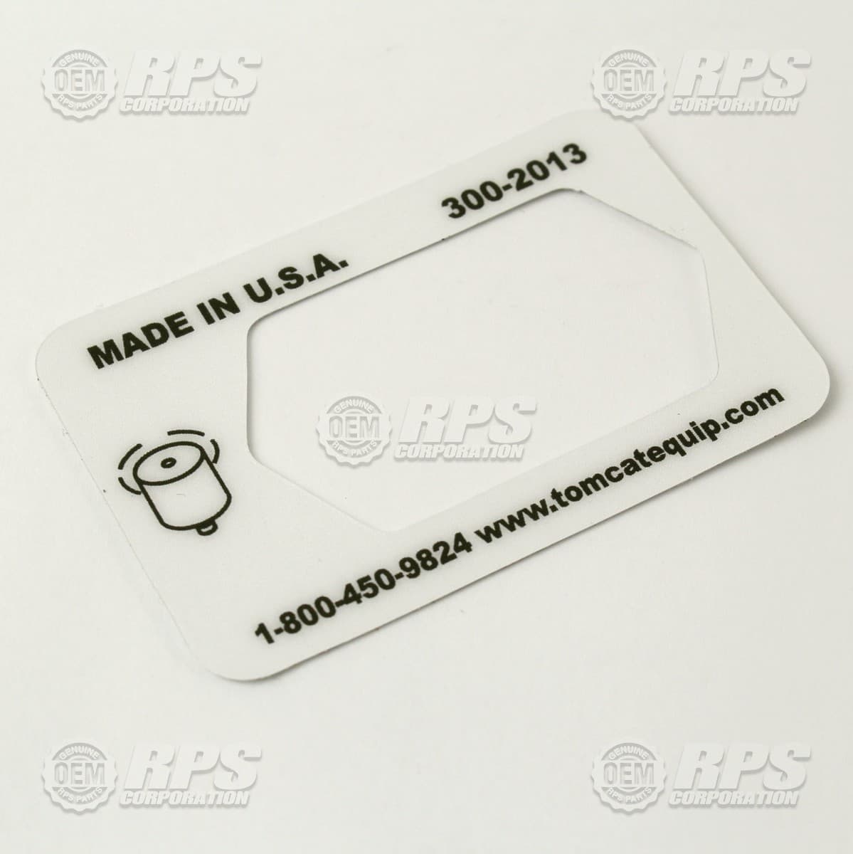 300-2013 - Decal, Isolator