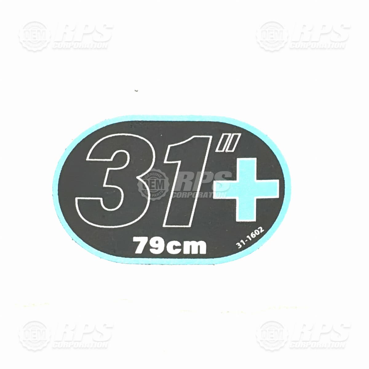31-1602 - 31 inch + Squeegee Decal