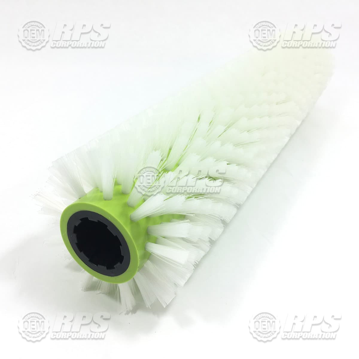 316-697N - Brush, Cyl, 31", 8-Spline Grn, 6" Dia, Nylon
