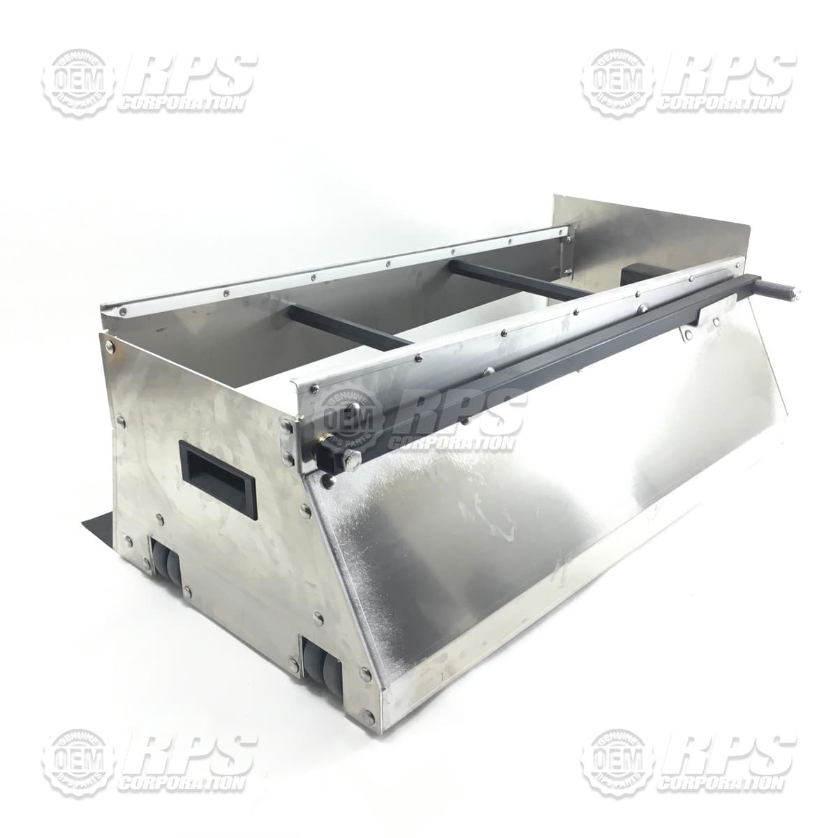 349-1263C - Hopper, Aluminum, V2, TR/VR/K46SW/Sweeper-L