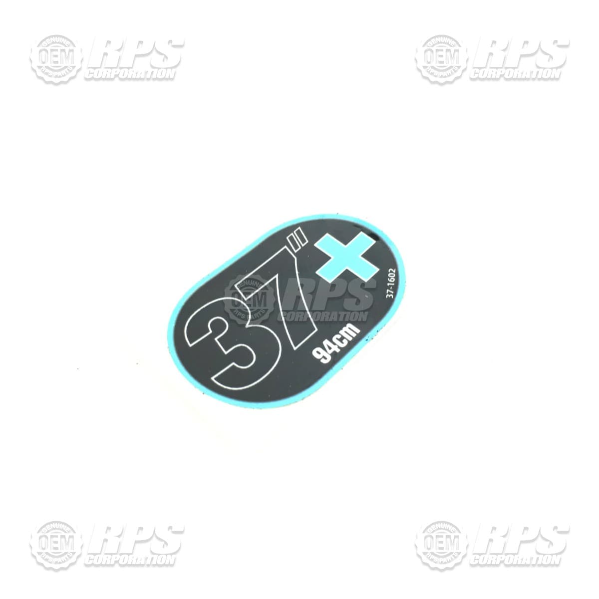 37-1602 - 37 inch + Squeegee Decal