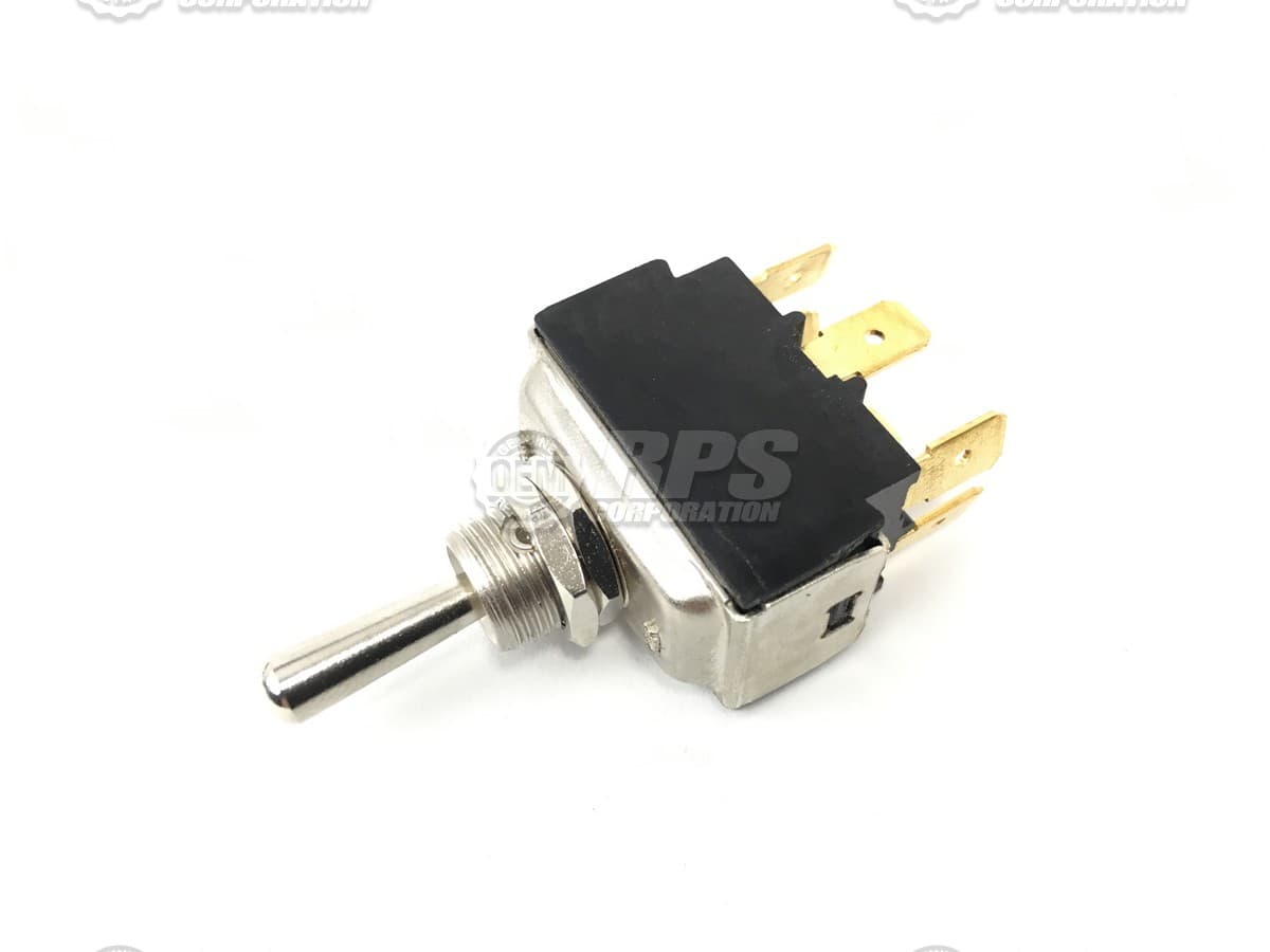 370-2830 - Switch,Toggle,DPDT,mom-off-mom M12 x 1 - Standard Shaft