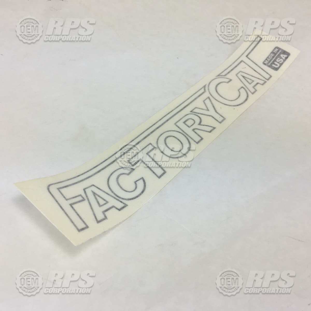370-7215 - Decal, FactoryCat, 11.50"