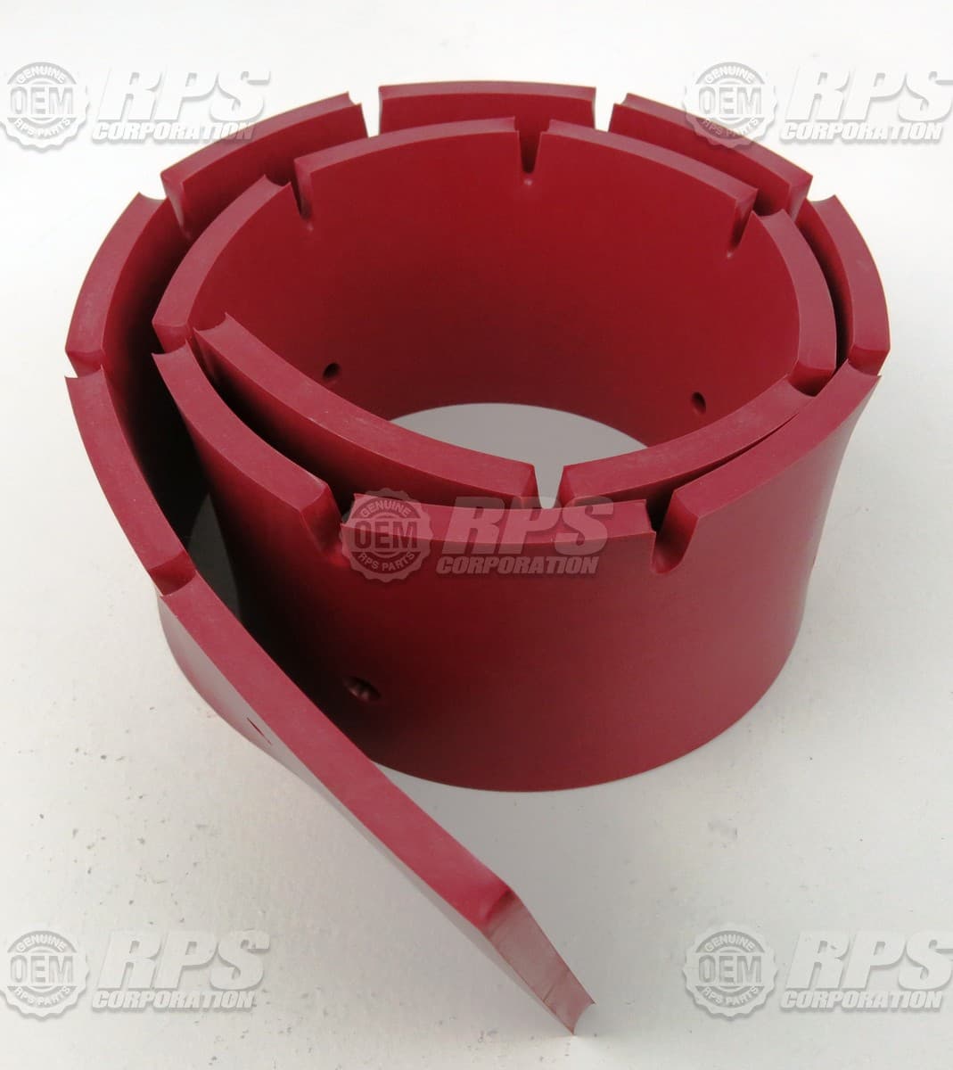 390-756L - Squeegee Blade,Front,Linatex Fits 48" Dual Vac