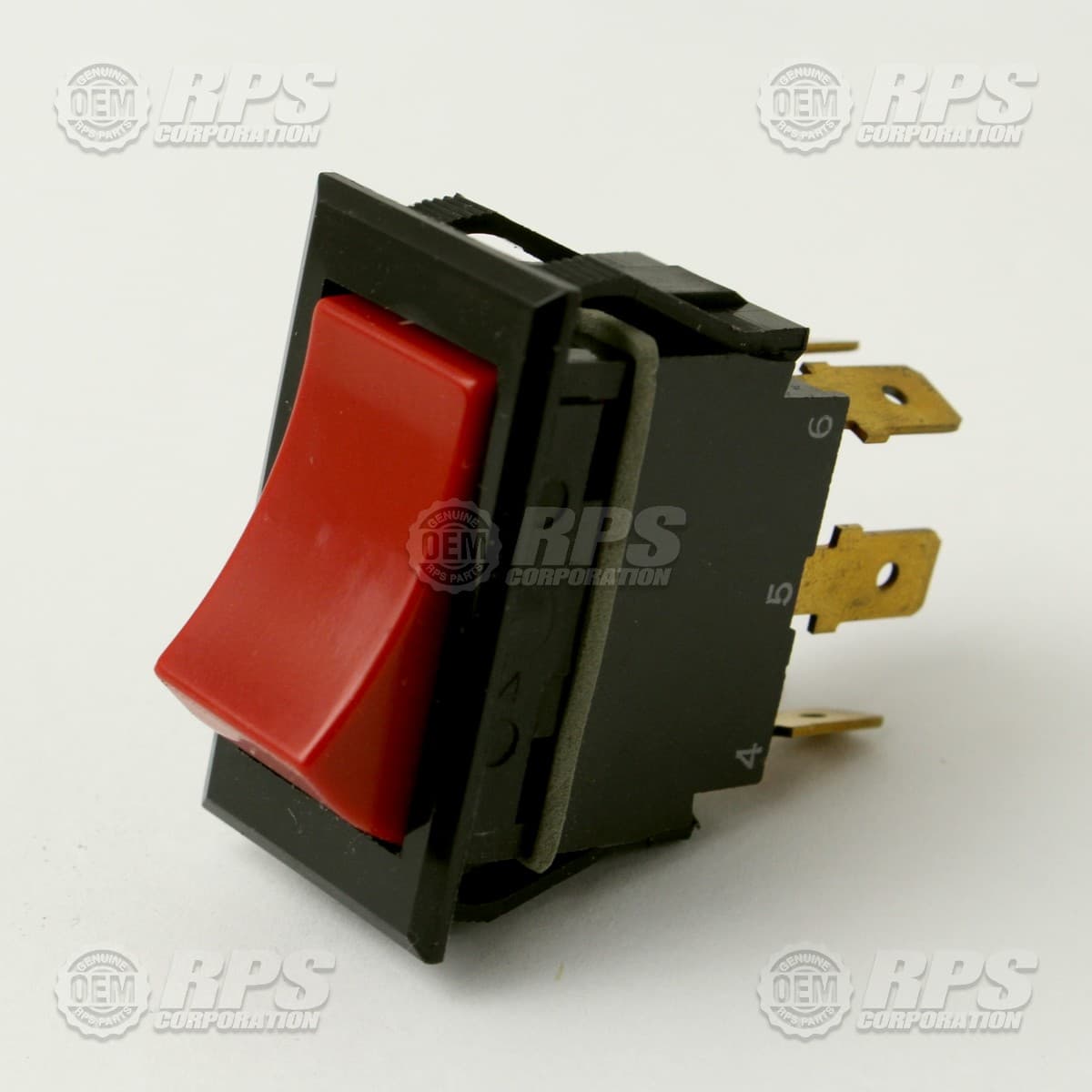 5-237 - Switch,Rocker,Red,DPDT