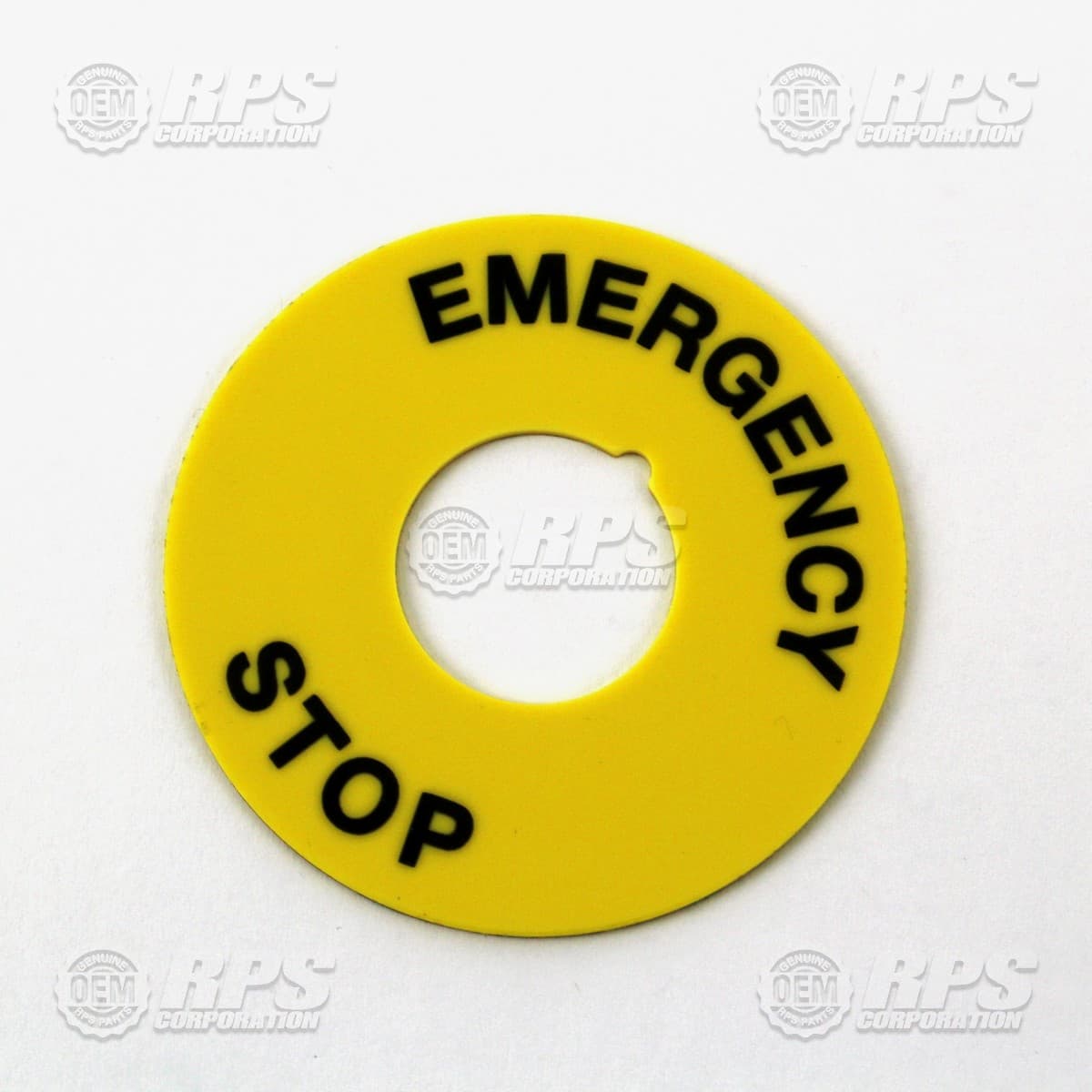 5-301 - Plate,Legend,E-Stop Switch