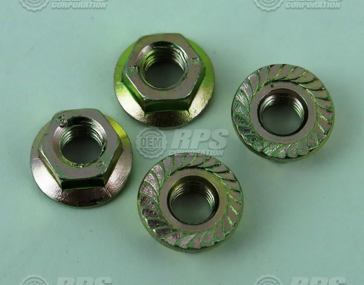 5-970 - Nuts,Axle Thrubolt Set of 4