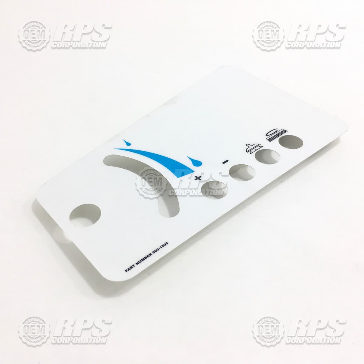 500-1500 - Decal, Control Panel, Front Cylindrical, Disk