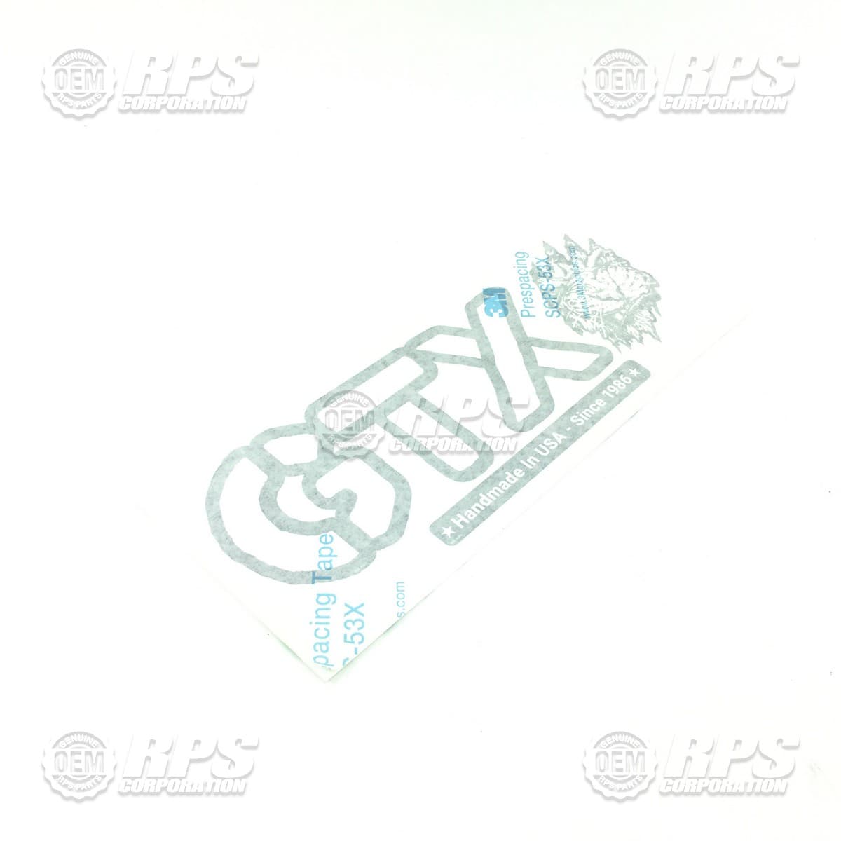 600-1501 - Decal, GTX