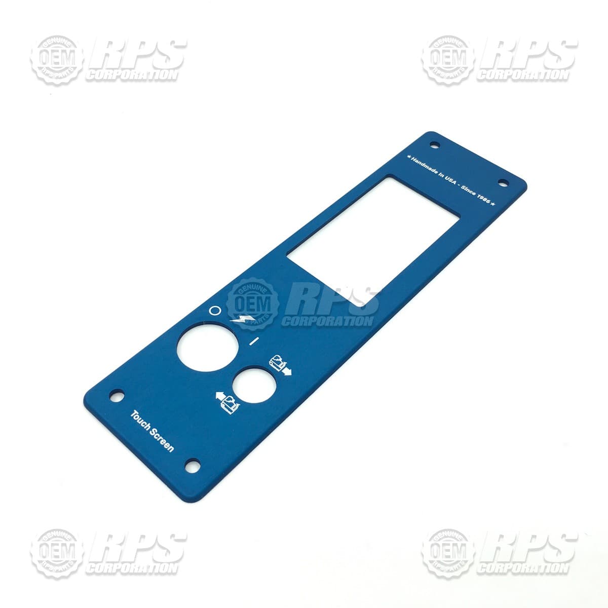 600-2023 - Control Panel Top, Touch Screen, Blue