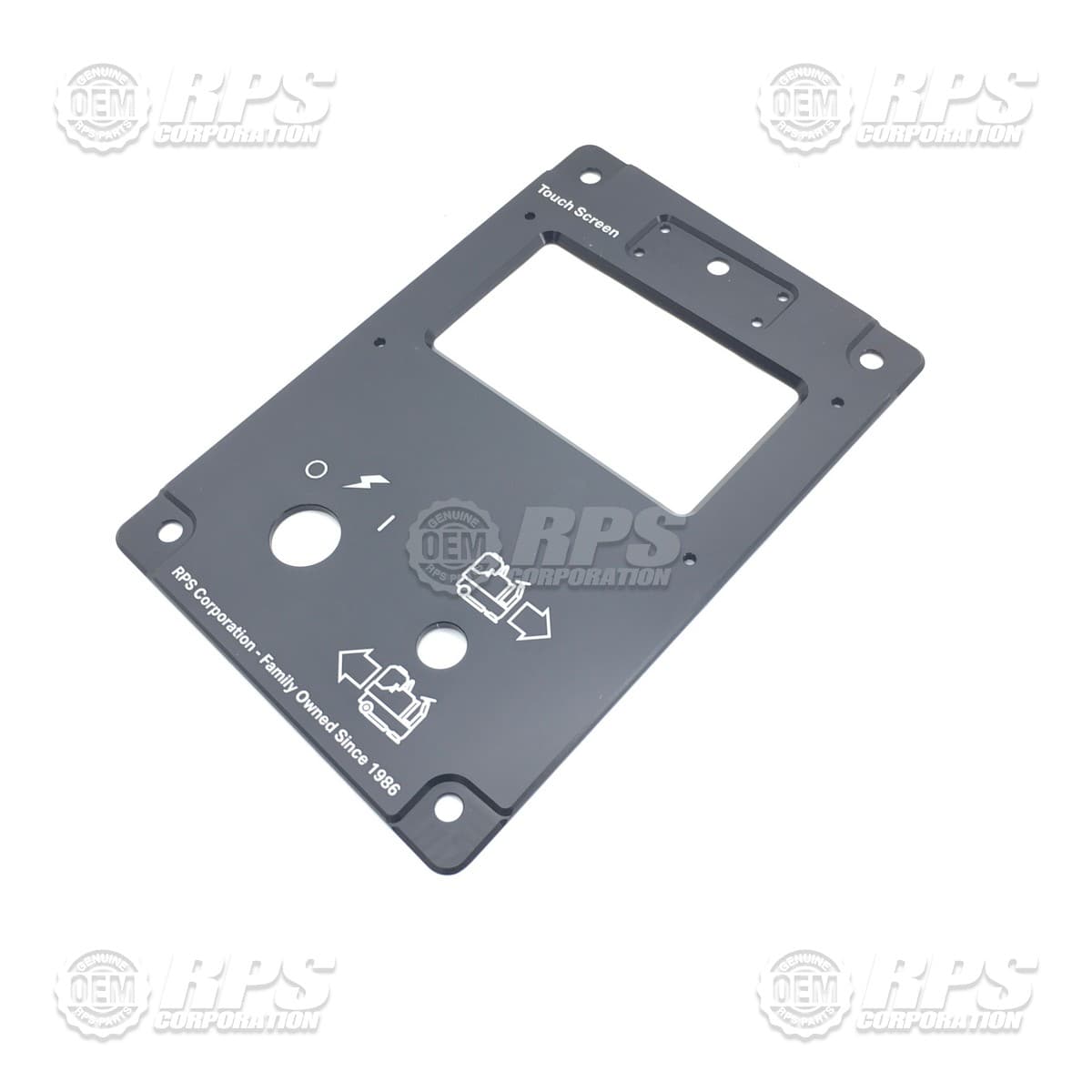 650-2026 - Control Panel Top, Touch Screen, Black