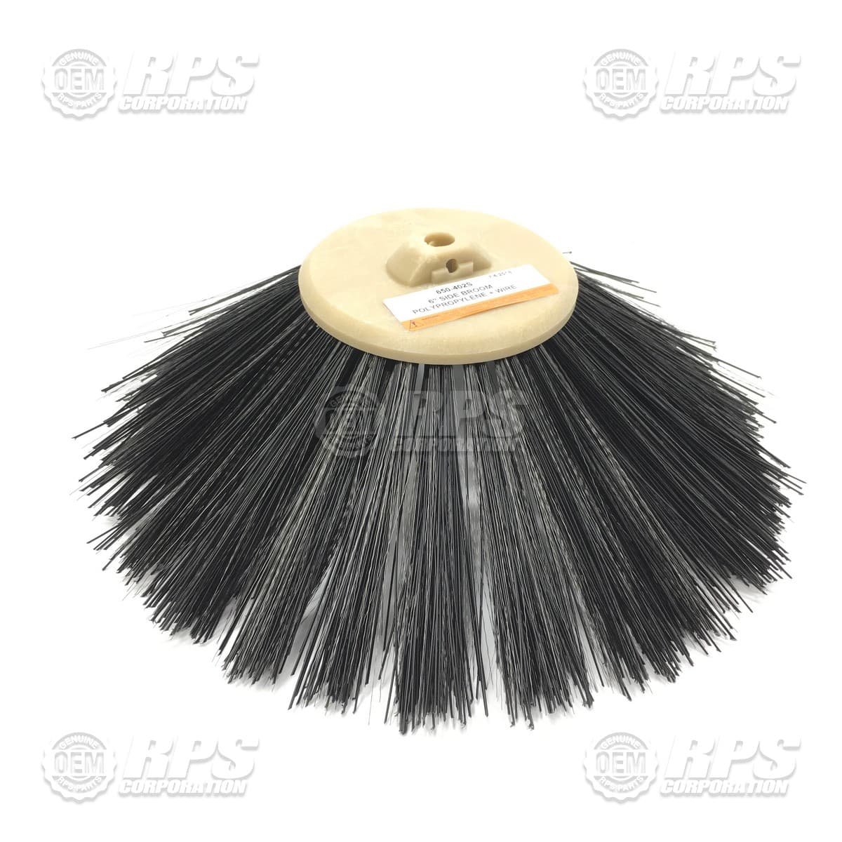 650-402S - Broom,Side,Poly & Steel,15.5"