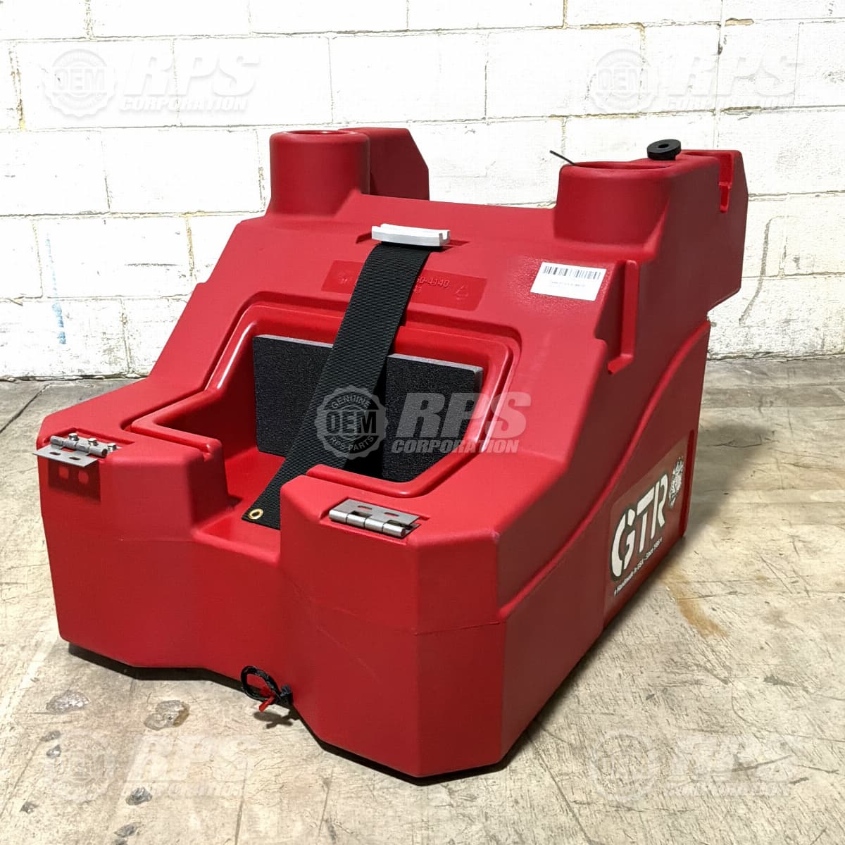 650-4141W - Tank, Solution, Red, Complete w/suds