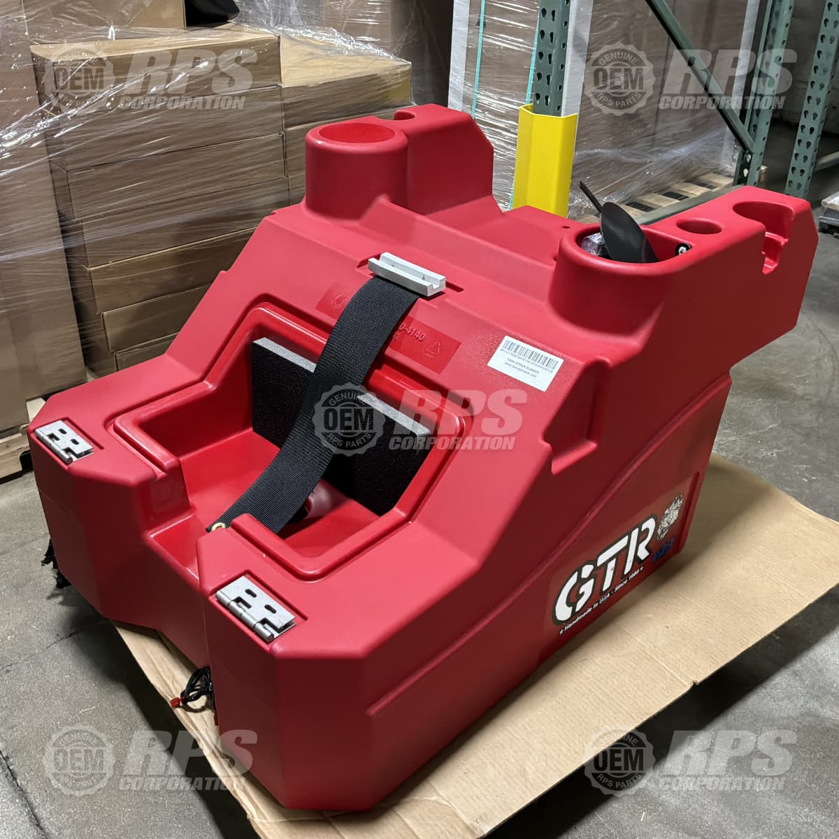 650-4143W - Tank, Solution, Red, No Suds,Complete