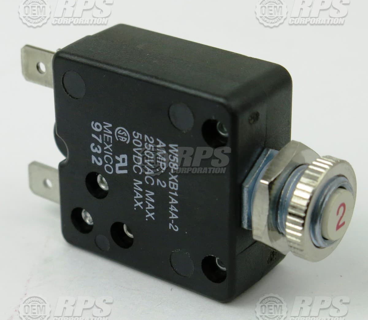 7-837 - Breaker,Push Button,2a 24v