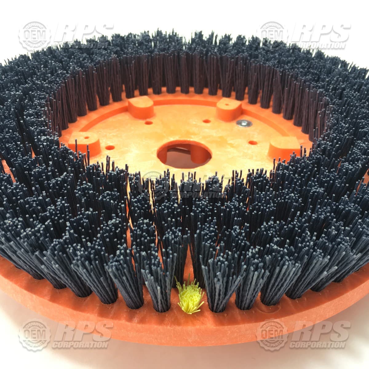 706-15C - Brush,Midi-Grit,15, 7-Lobe Orange