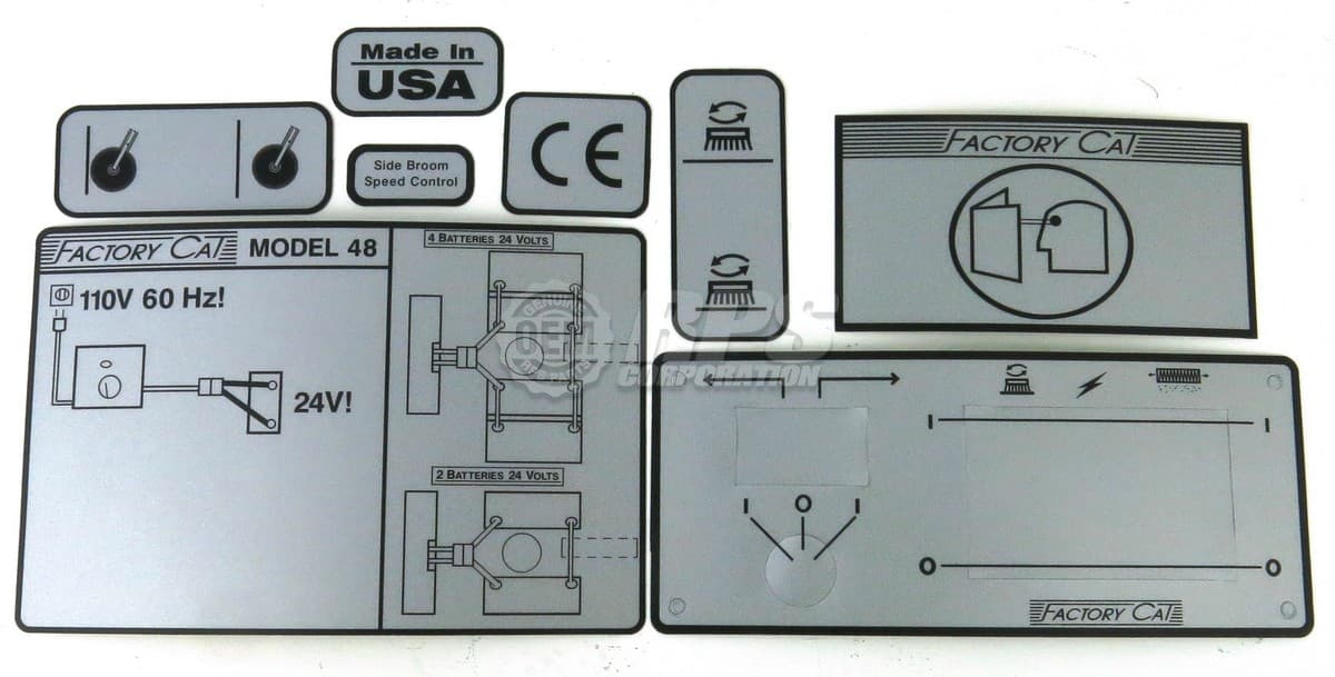 8-150D - Decal Set,48
