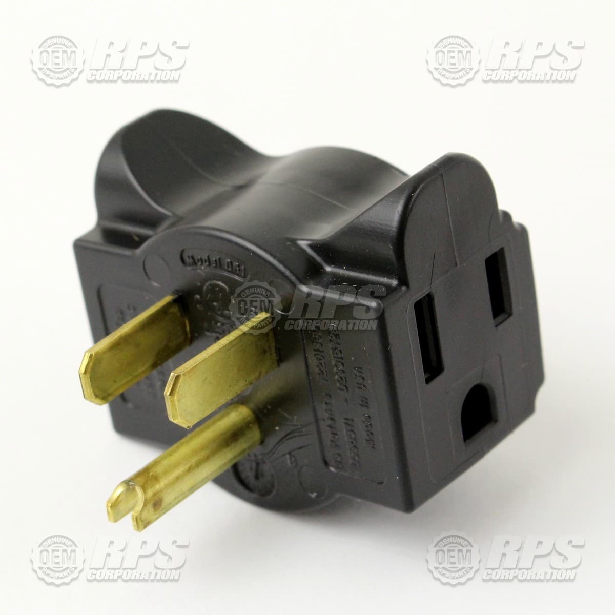 800-4200 - Plug, Black, 15A, 2 Way
