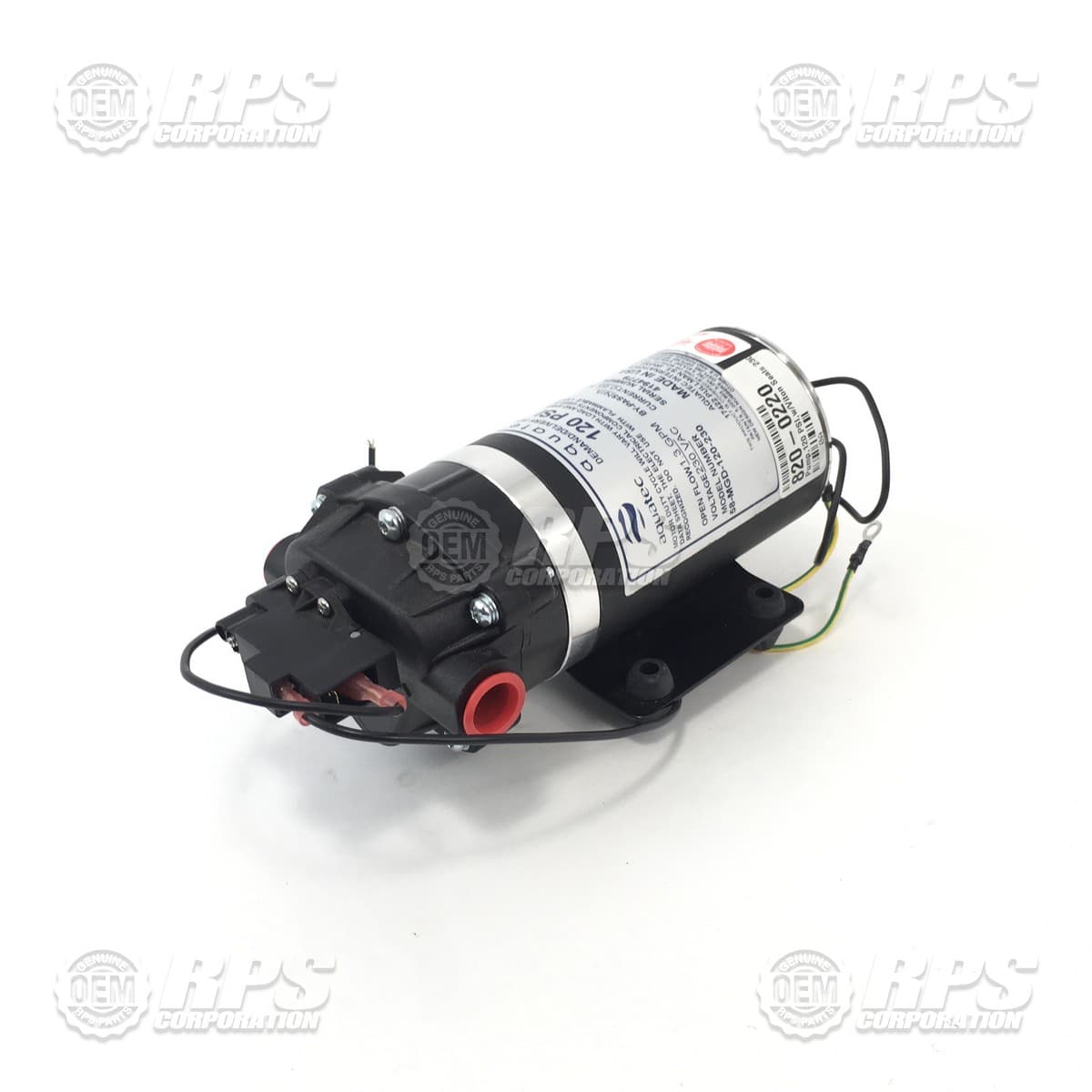 820-0220 - Pump,120 PSI,w/Viton Seals 230V/50Hz