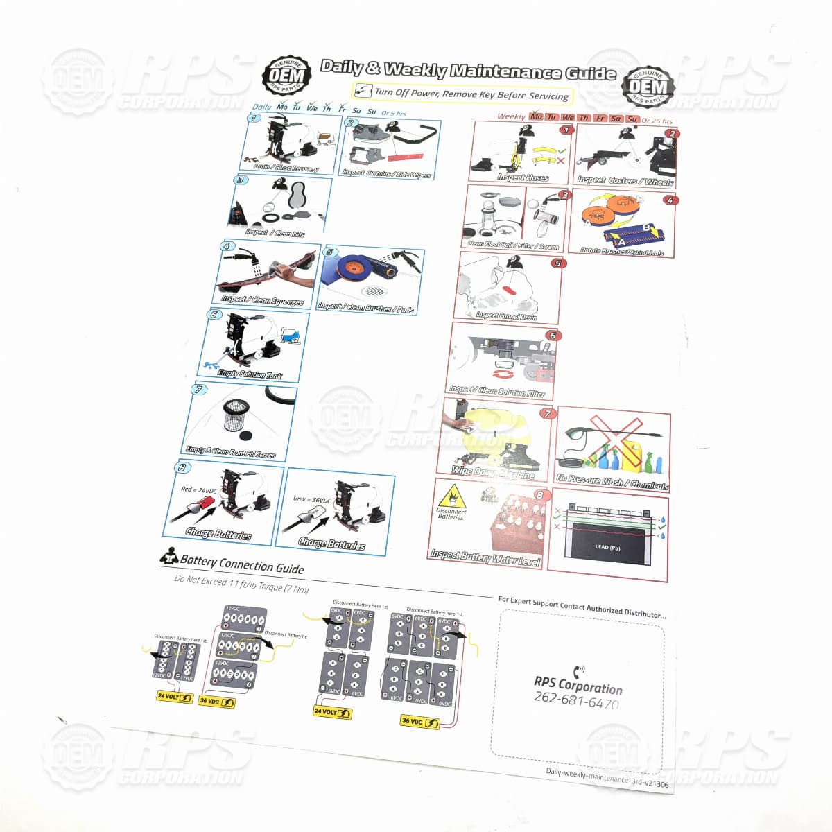 DWM-3RD - Daily Weekly Maintenance 3rd brand poster