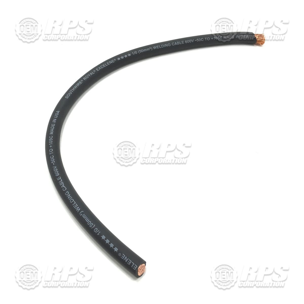 E-1-0 - Wire,1/0,Black