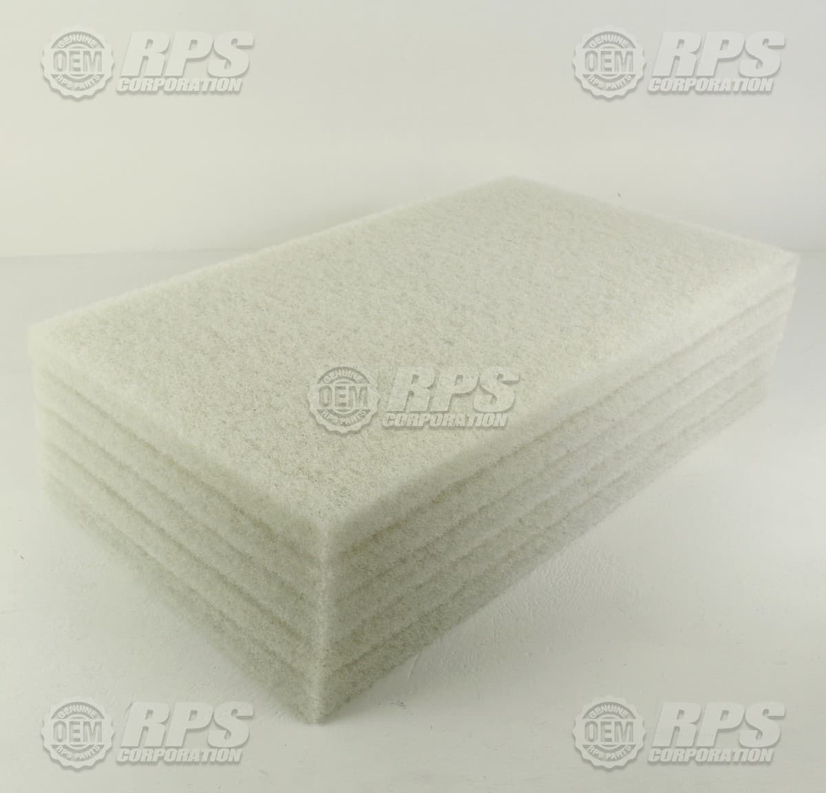 EDGE-2405 - Pad, 14" X 24" White Scrub Case of 5