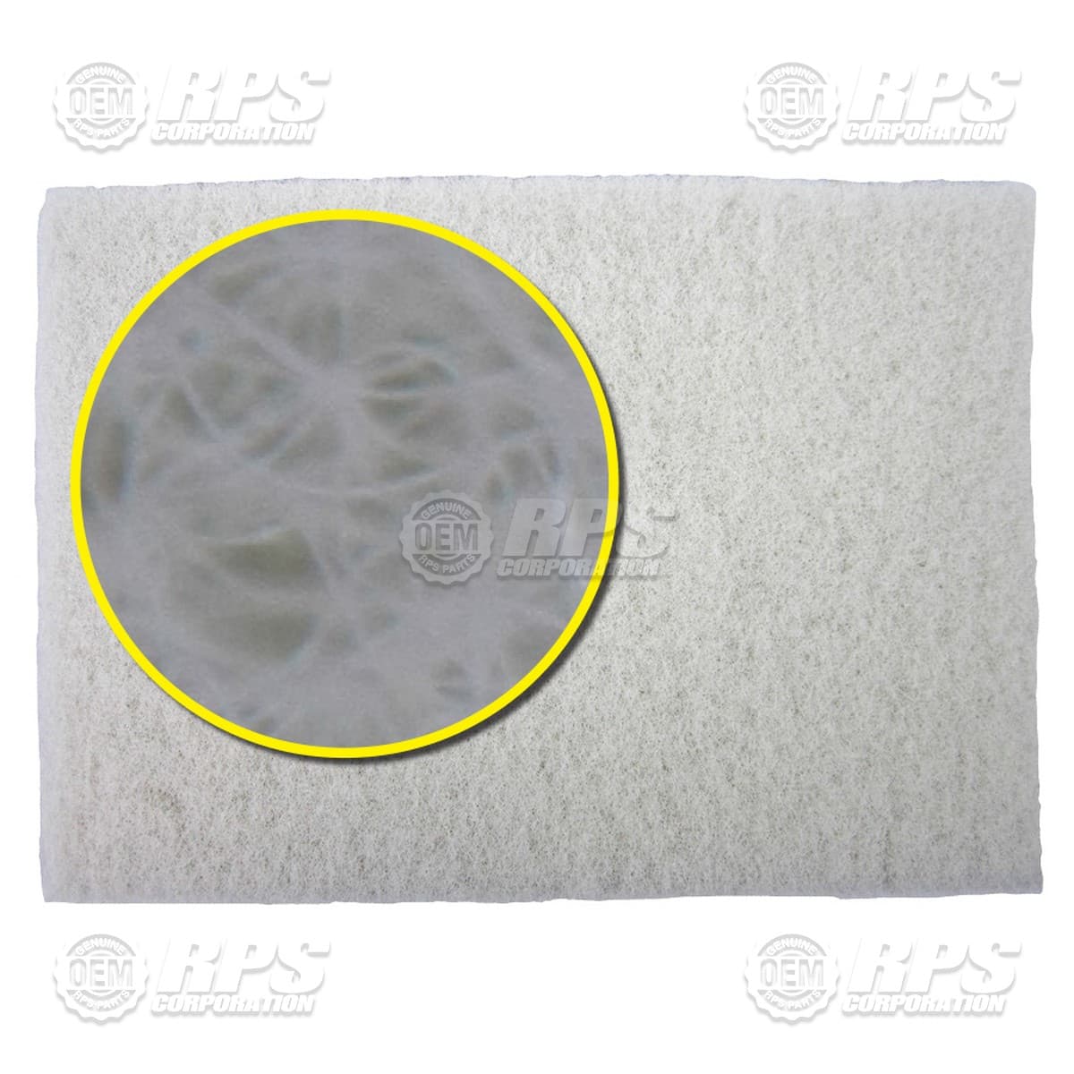 EDGE-4005 - Pad, 14" X 20" White Scrub Case of 5