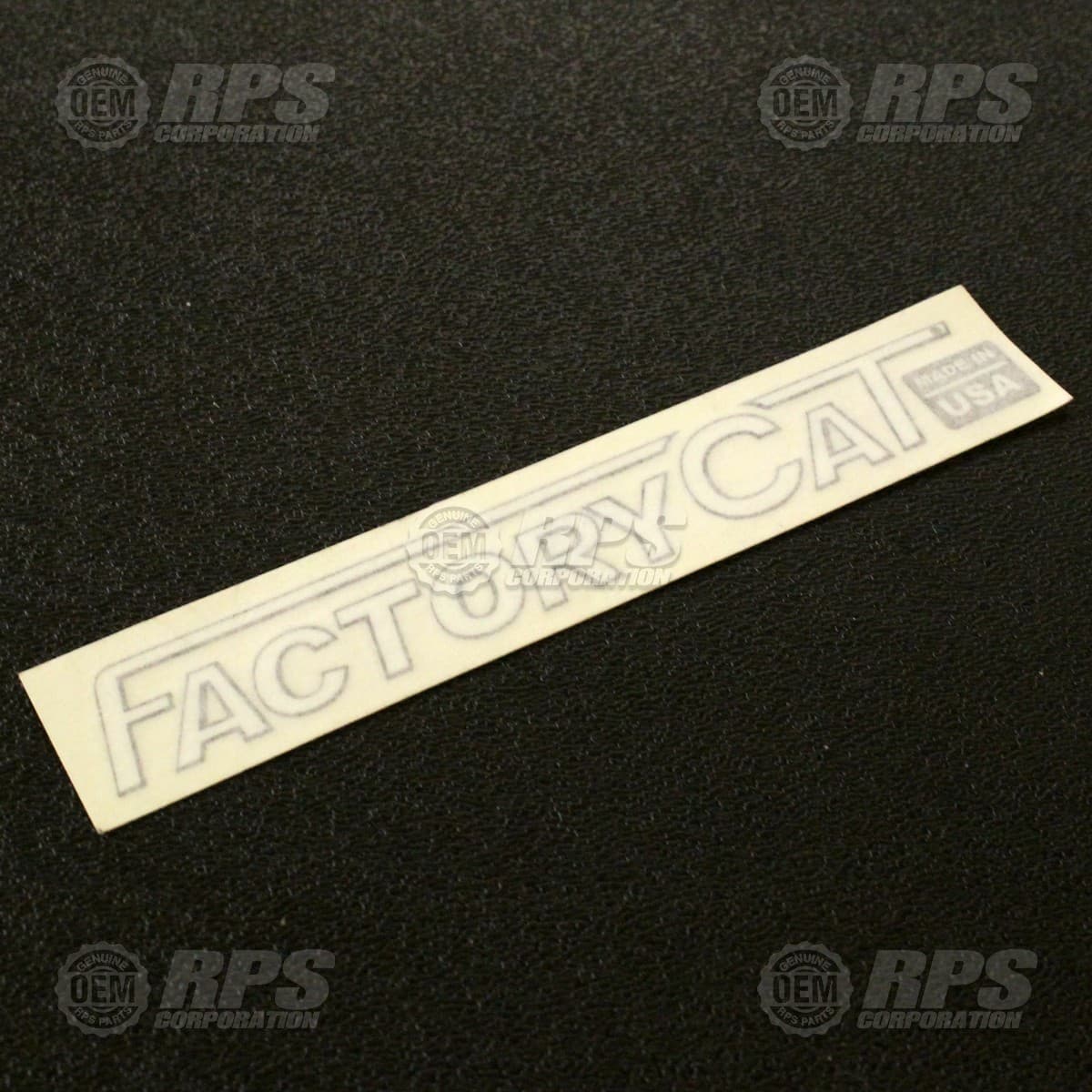 EDGE-7200 - Decal, FactoryCat, 5.5"