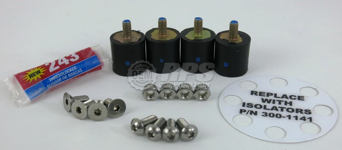 EDGE-7217 - Isolator Kit 20" AC Stick 4 Pk For Stick Machines 20"