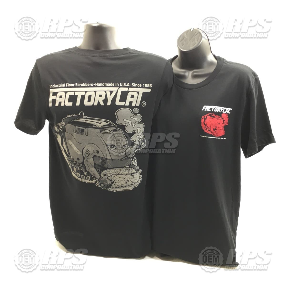 FC-LOGOSSTS-XL - Factory Cat Logo T-Shirt X-Large