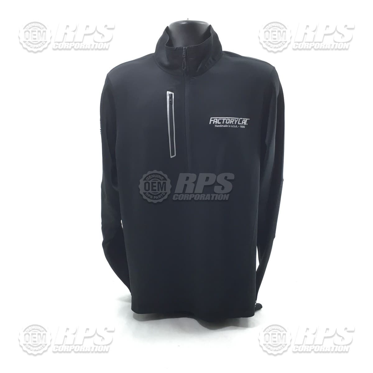 FC-PULLOVER-3XL - Factory Cat Pullover, 1/4 Zip, 3XL