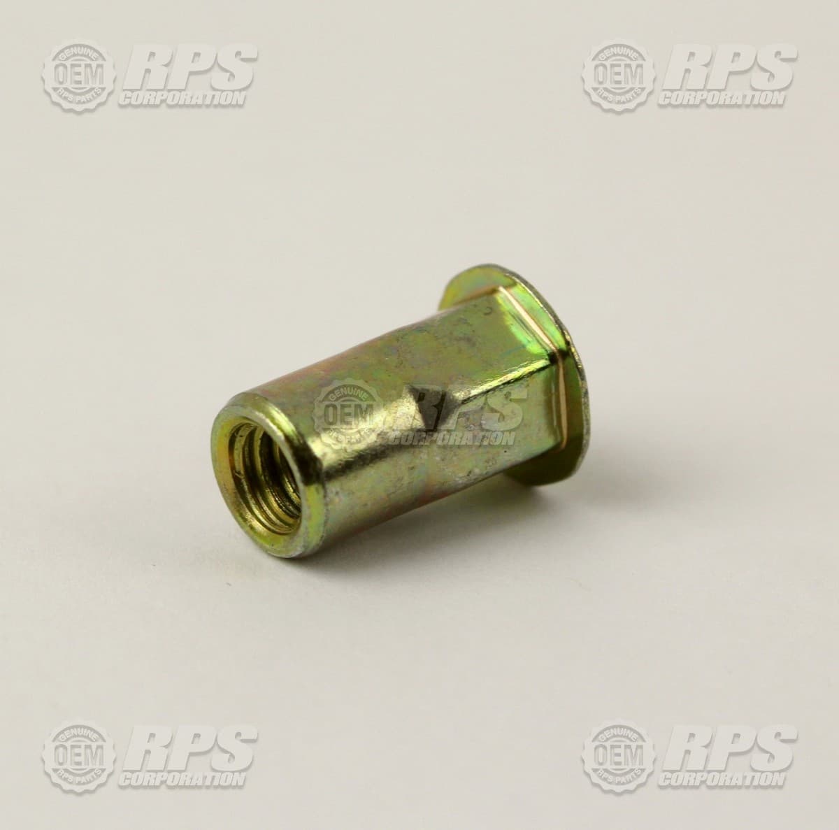 H-00918 - Nut,Hex Crimp,1/4-20,Long