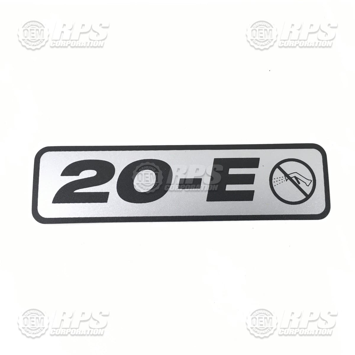 H-020E - Decal, 20-E
