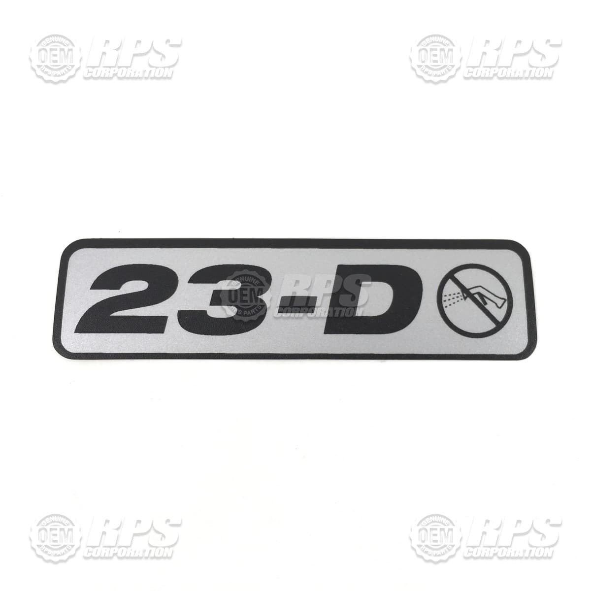 H-023D - Decal,23-D