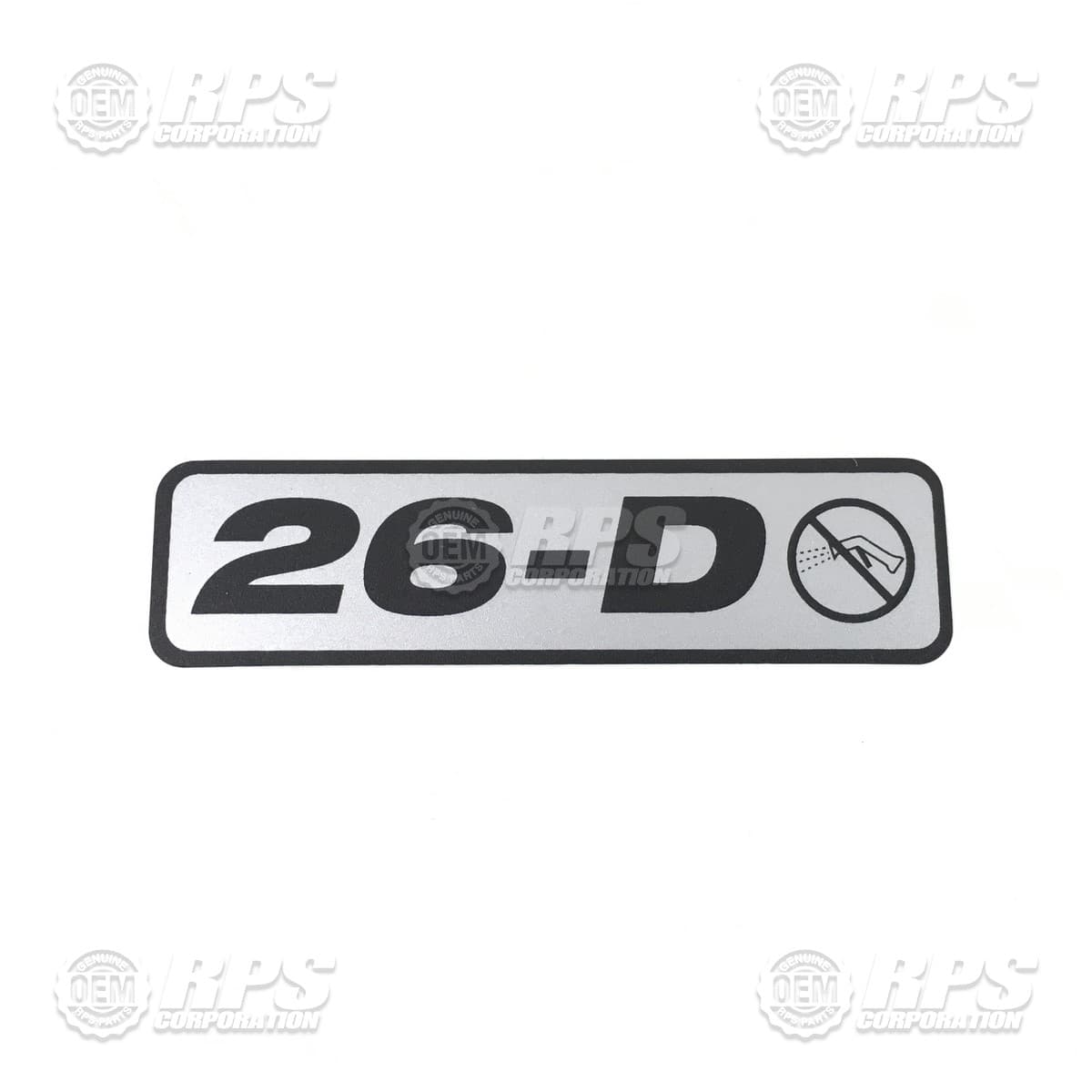 H-026D - Decal,26-D