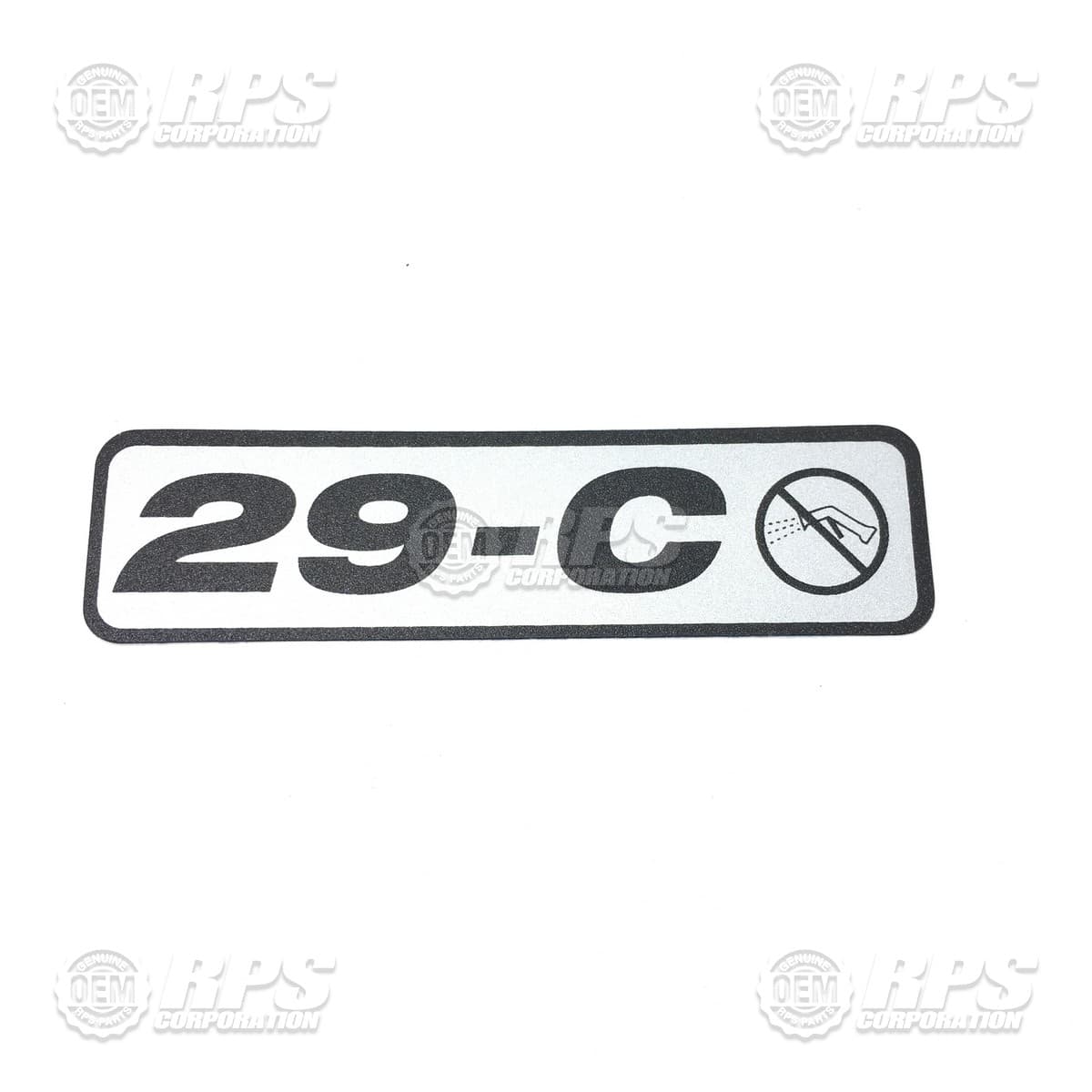 H-029C - Decal, 29-C